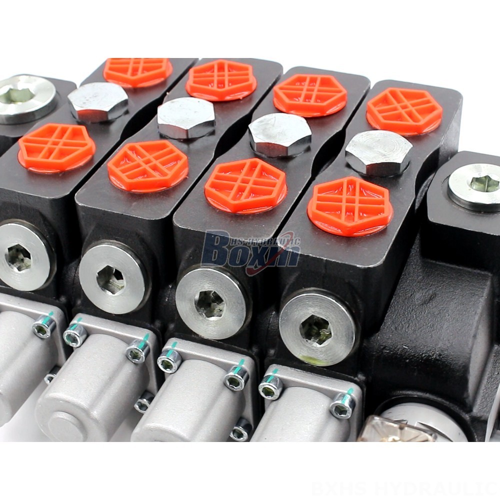 OEM Hydraulic Valve Solutions: Partner with Us for SD8-Electric unloading valve Manual 4 Spool Sectional Directional Valve detail image